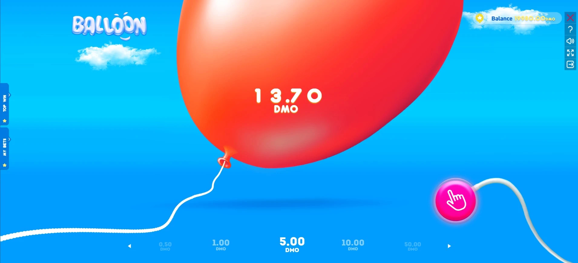 Balloon gameplay